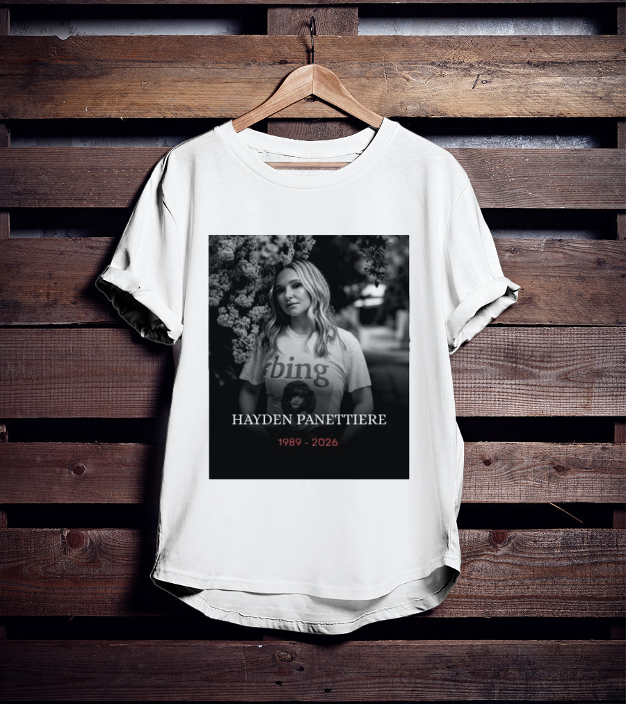 Hayden Panettiere 1989 2026 Bing T-Shirt