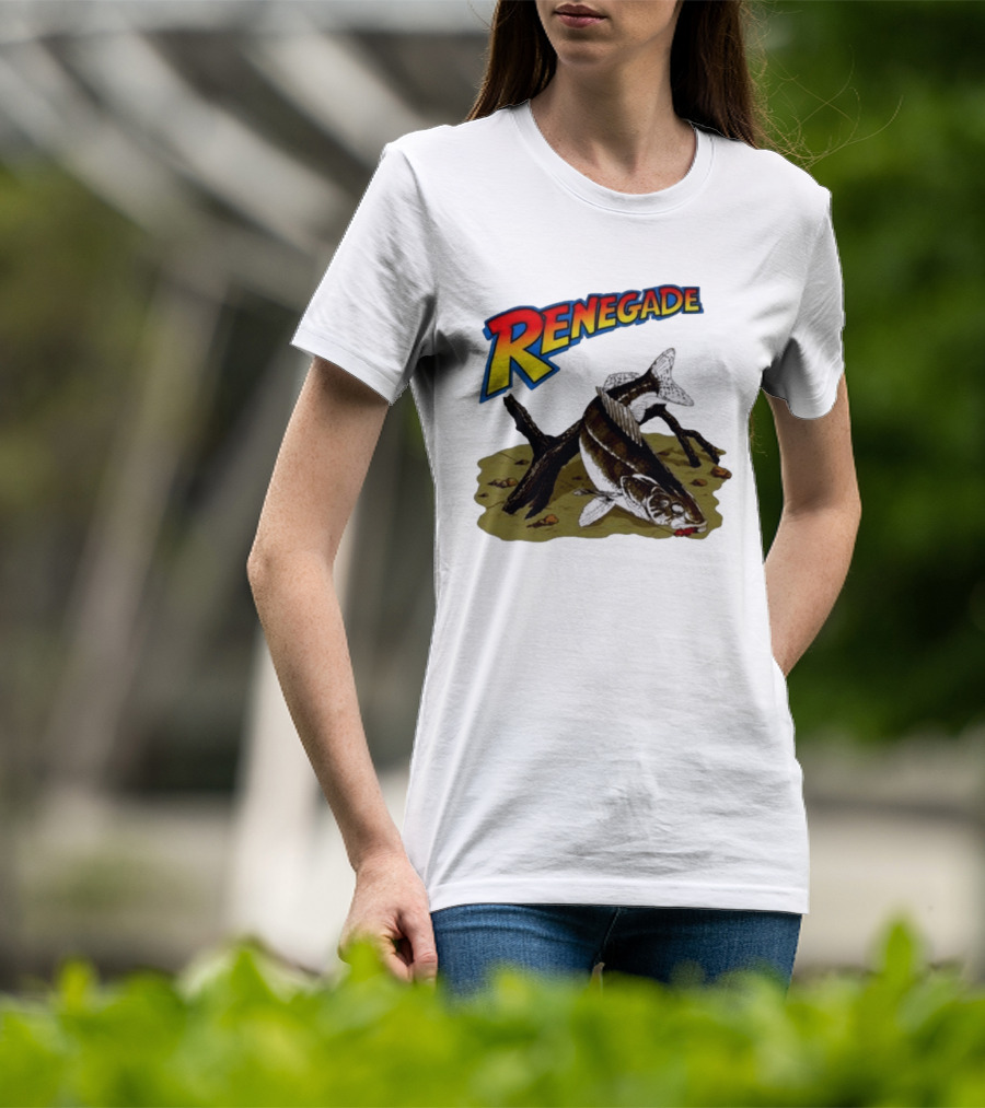 Renegade Original Pro Quality Fishing Snook Fish T-Shirt