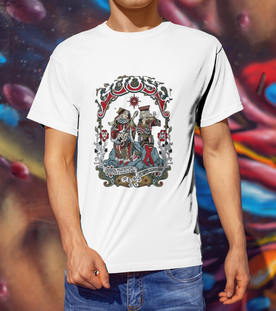 Goose Grand Theatre Reno August 16 2026 Playing Card Kings T-Shirt