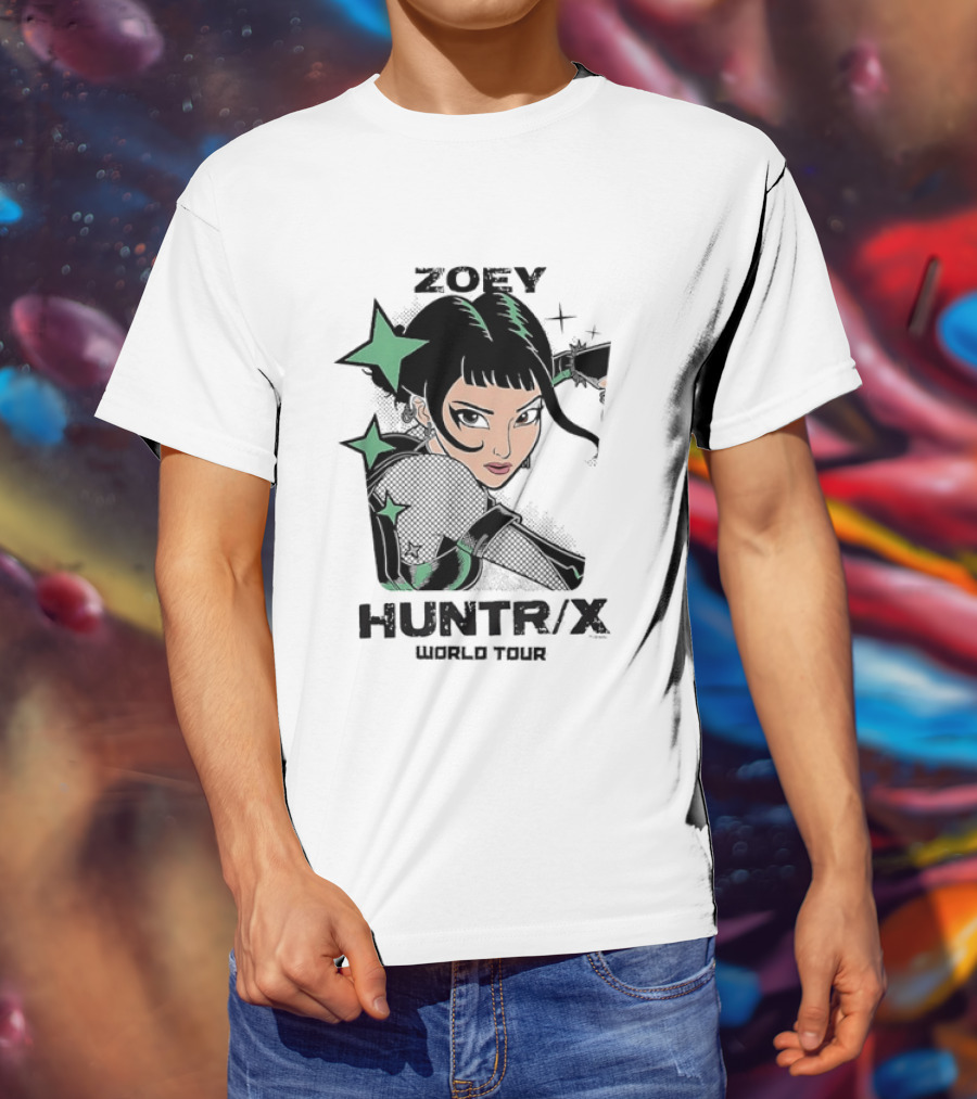 Zoey Huntr X World Tour Concert Music Artist Stars T-Shirt