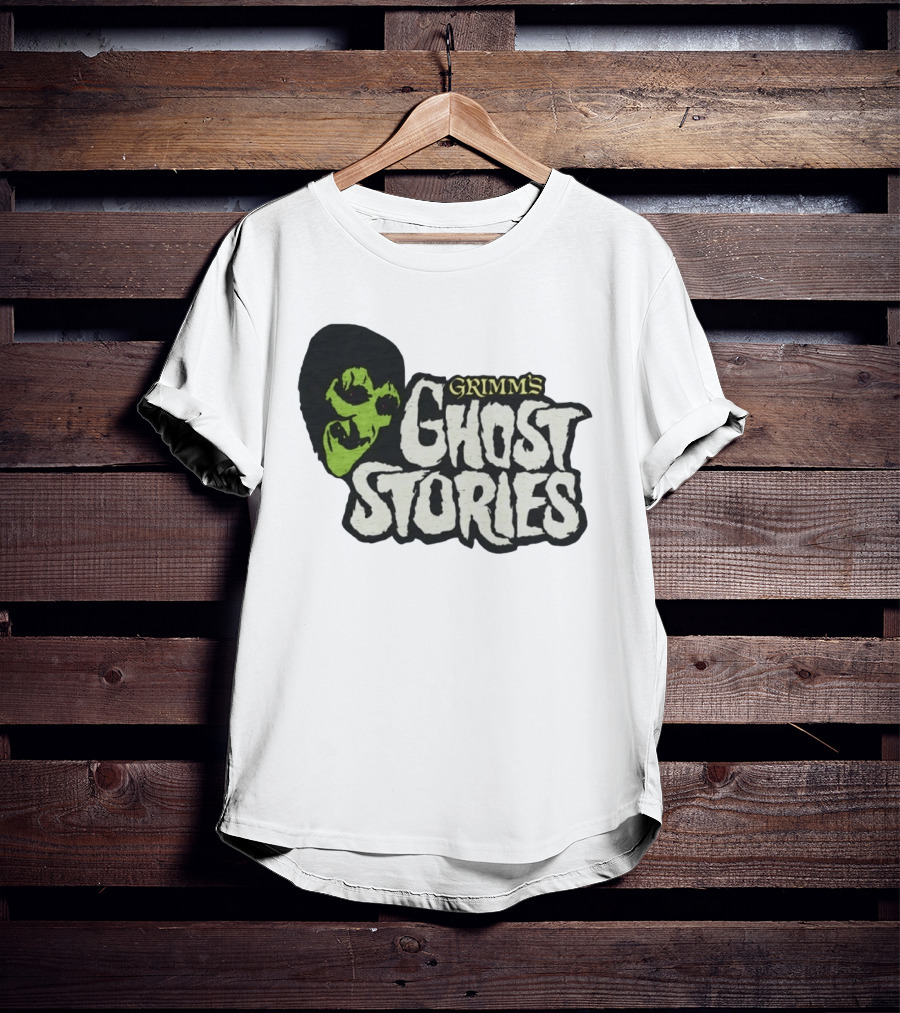 Grimm's Ghost Stories Spooky Horror Green Face T-Shirt