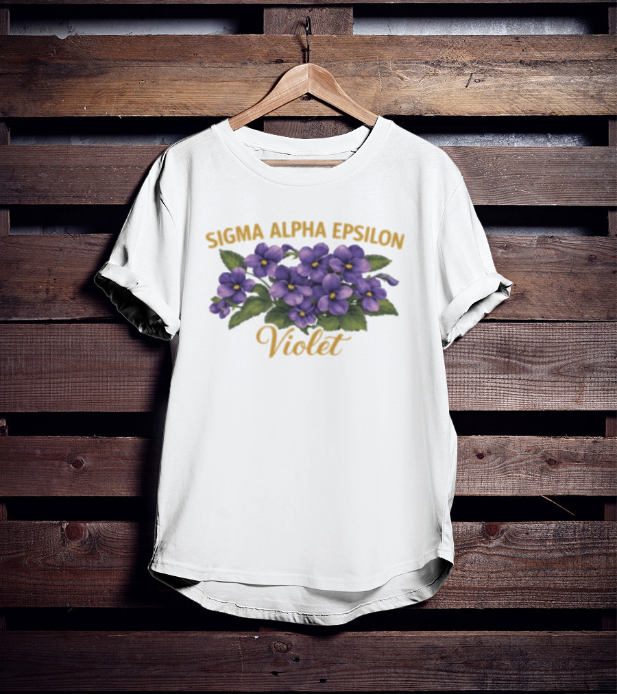 Sigma Alpha Epsilon Violet Sae Store Sae Sweetheart T-Shirt