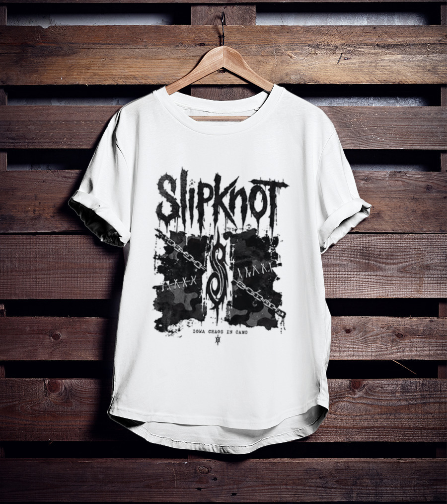 Slipknot Chaos Stitched Into Every Scar Official Merchandise T-Shirt
