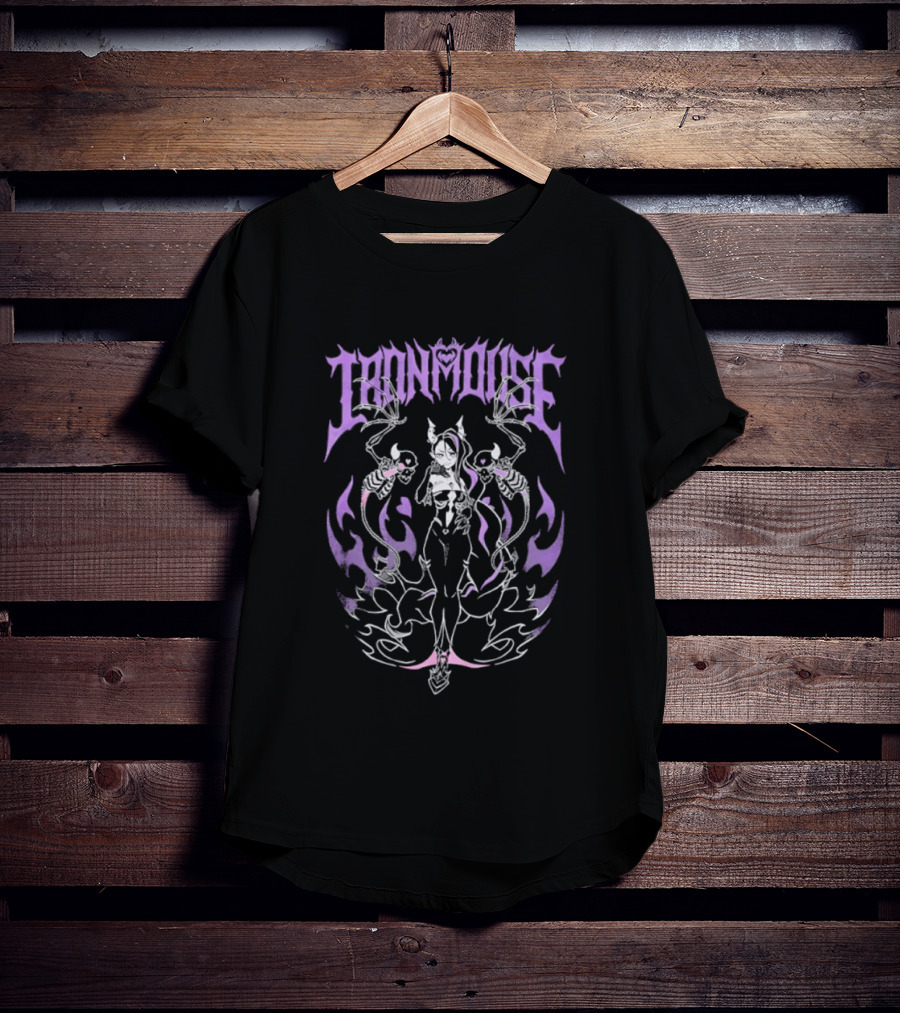 Ironmouse Demon Queen Gothic VTuber Aesthetic T-Shirt