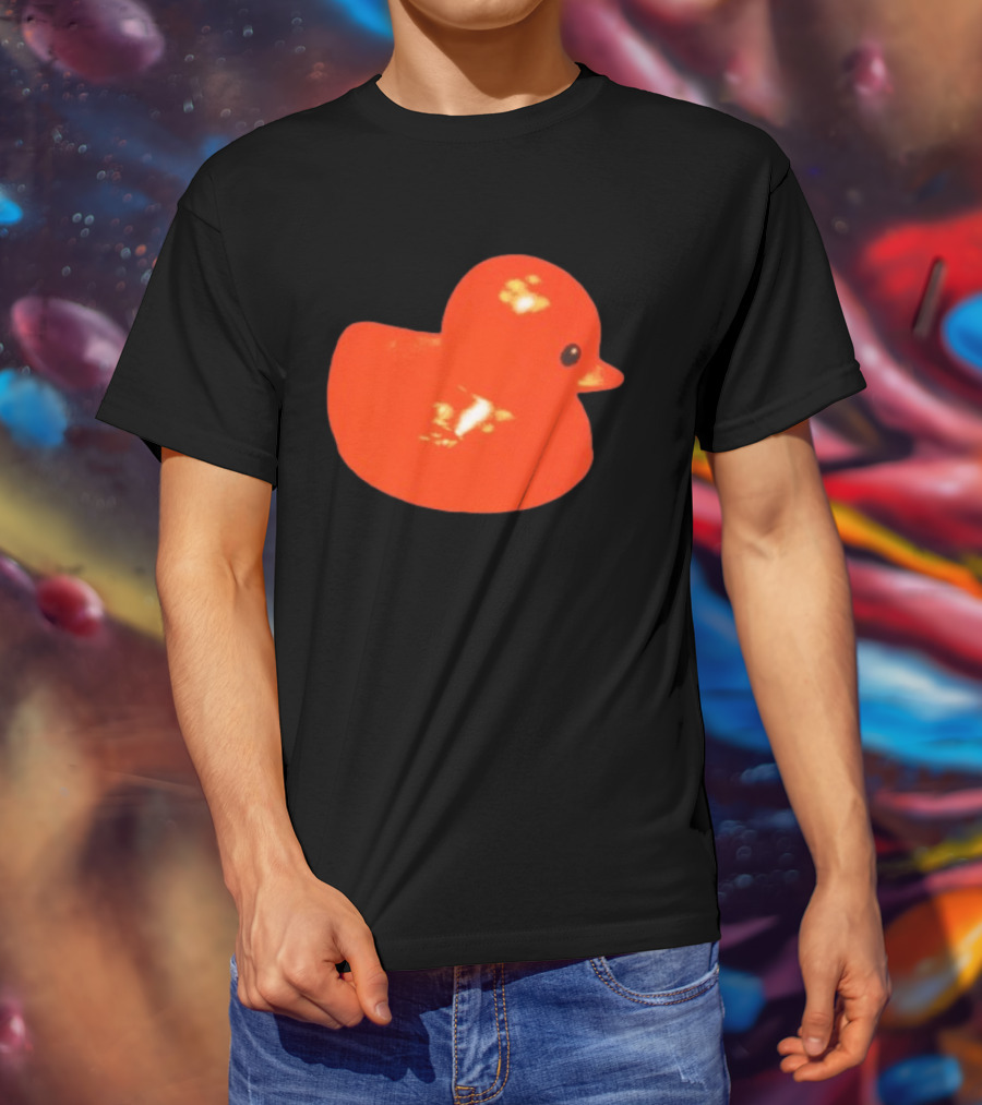 Malcolm Todd Store Bright Orange Duck T-Shirt