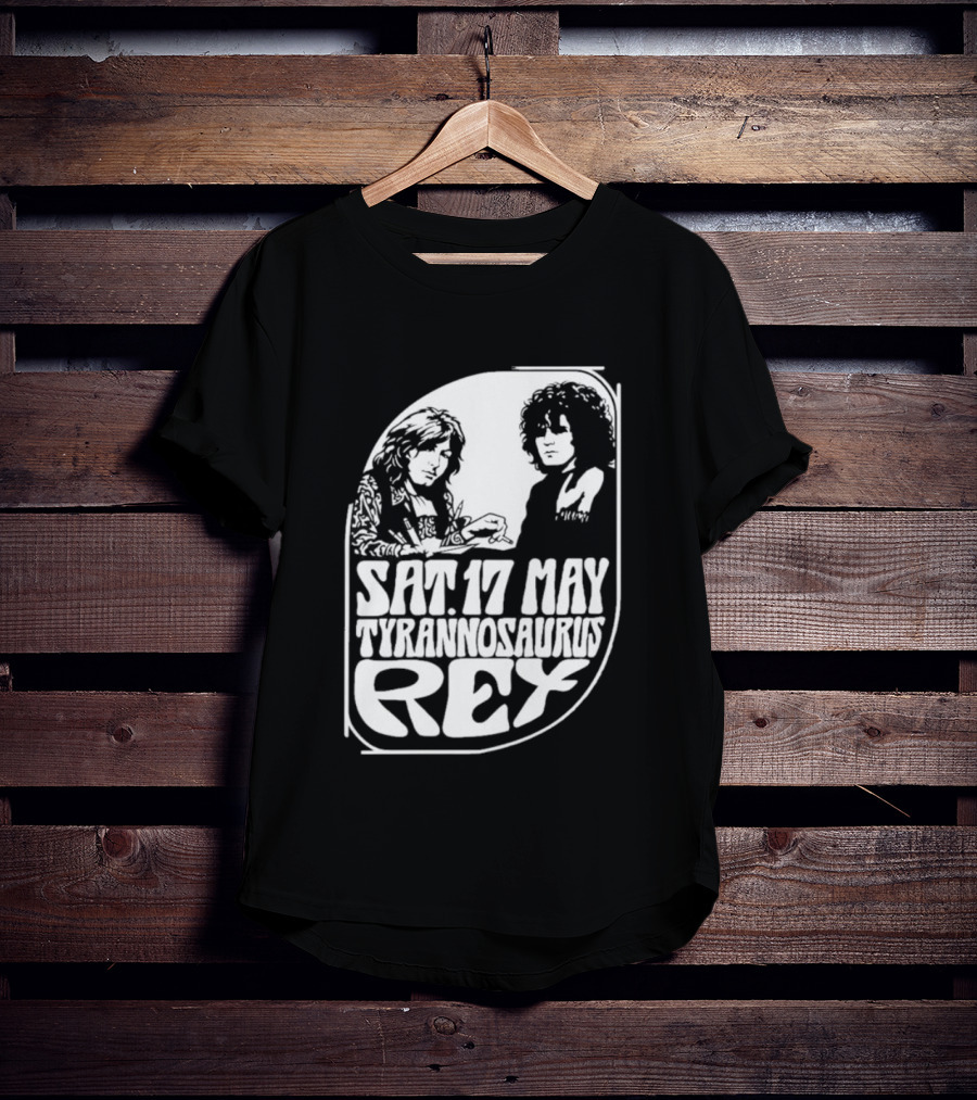Sat 17 May Tyrannosaurus Rex Concert Original Trent Crimms Mothers Erdington T-Shirt