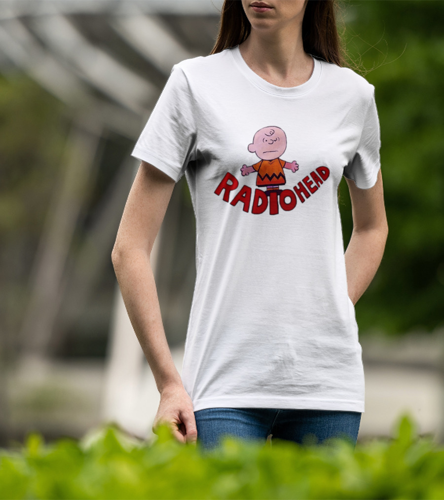 Charlie Brown Radiohead Peanuts Alternative Rock Mashup T-Shirt