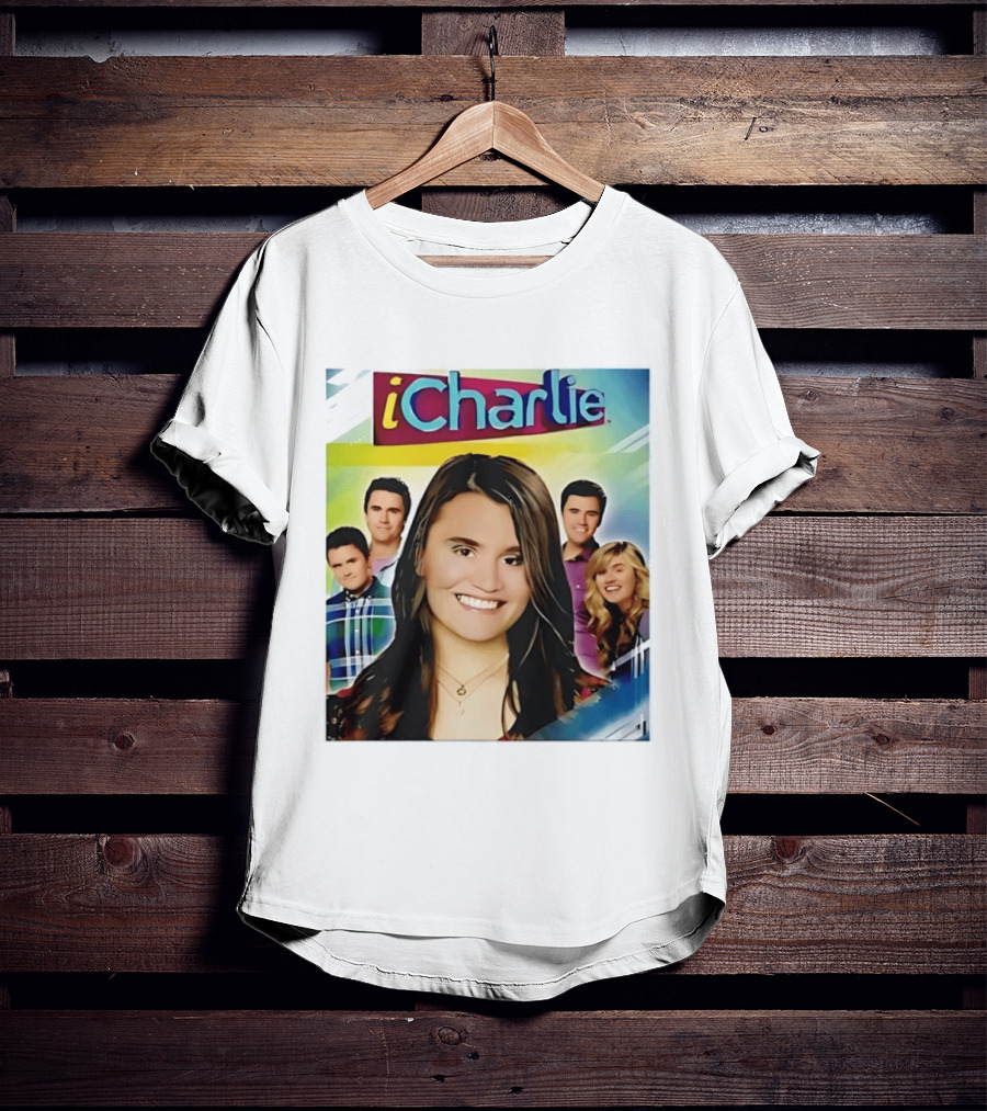 ICharlie Pop Culture Cast Television Show Iconic Faces T-Shirt