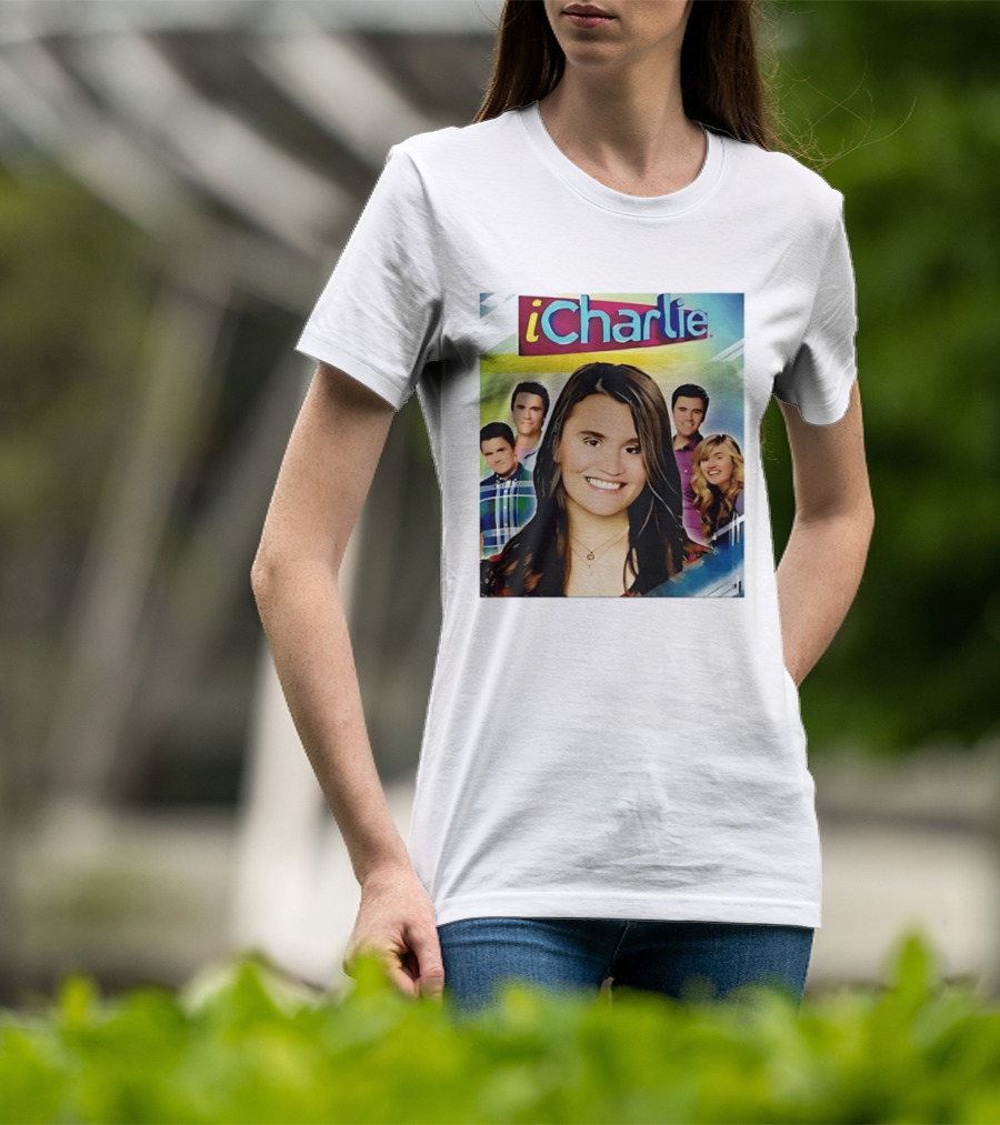 ICharlie Pop Culture Cast Television Show Iconic Faces T-Shirt