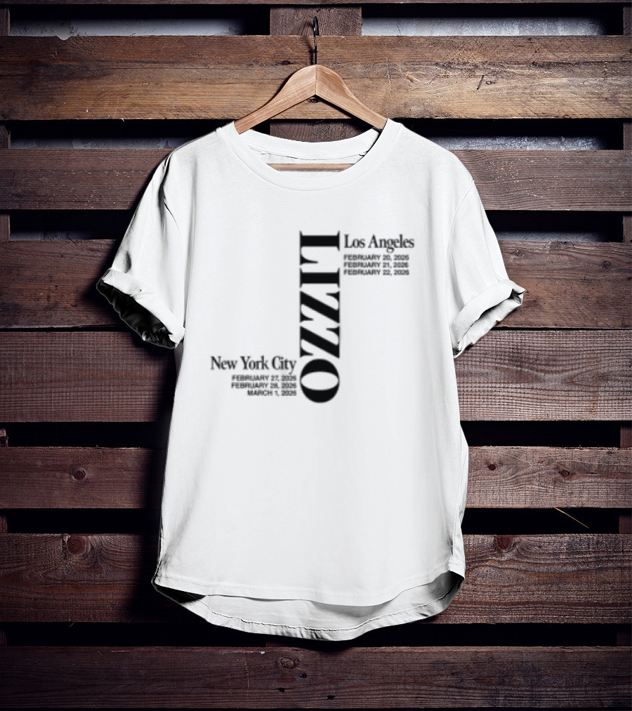 Lizzo Live Double Feature New York City Blue Note T-Shirt