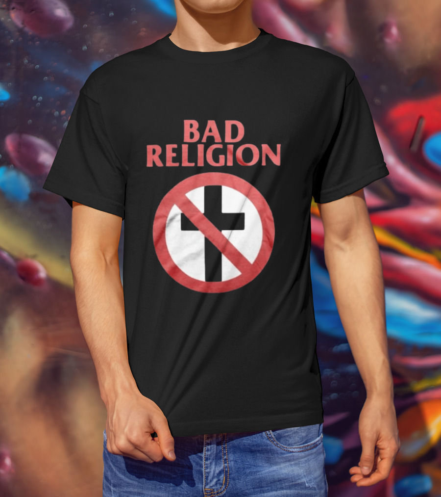 Bad Religion Crossbuster Black T-Shirt