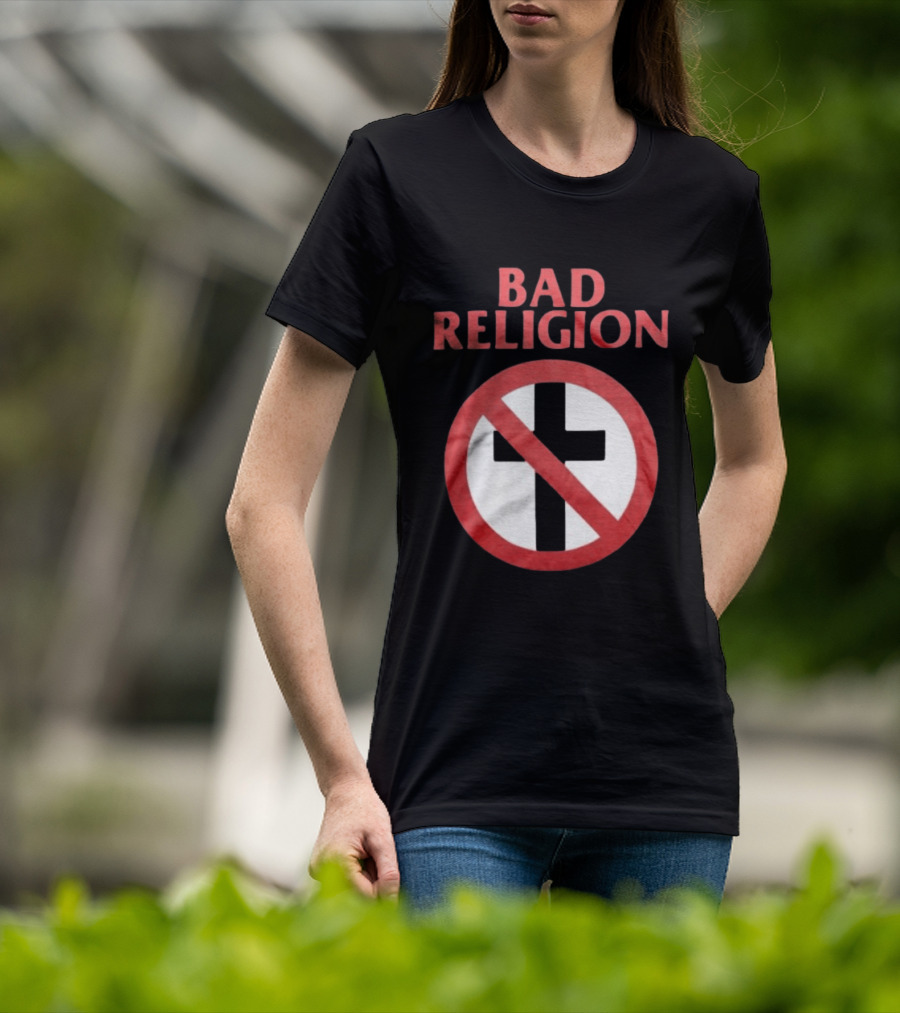 Bad Religion Crossbuster Black T-Shirt