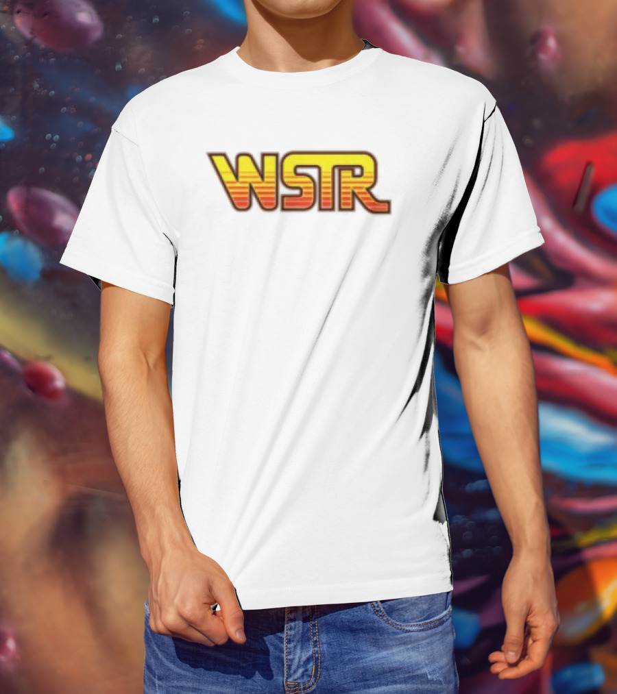 Wstr Store Identity Crisis Red White Baseball Wstr T-Shirt