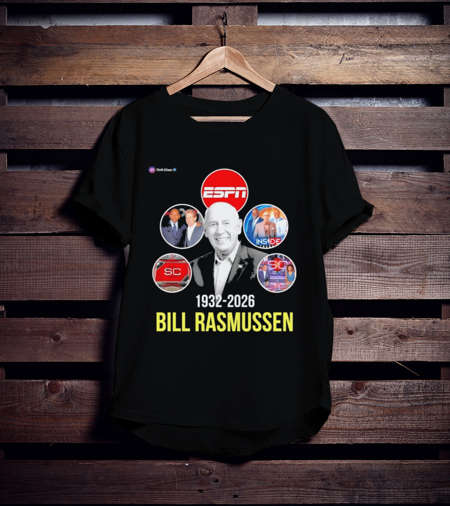 ESPN Bill Rasmussen 1932 2026 SC Inside Sports T-Shirt