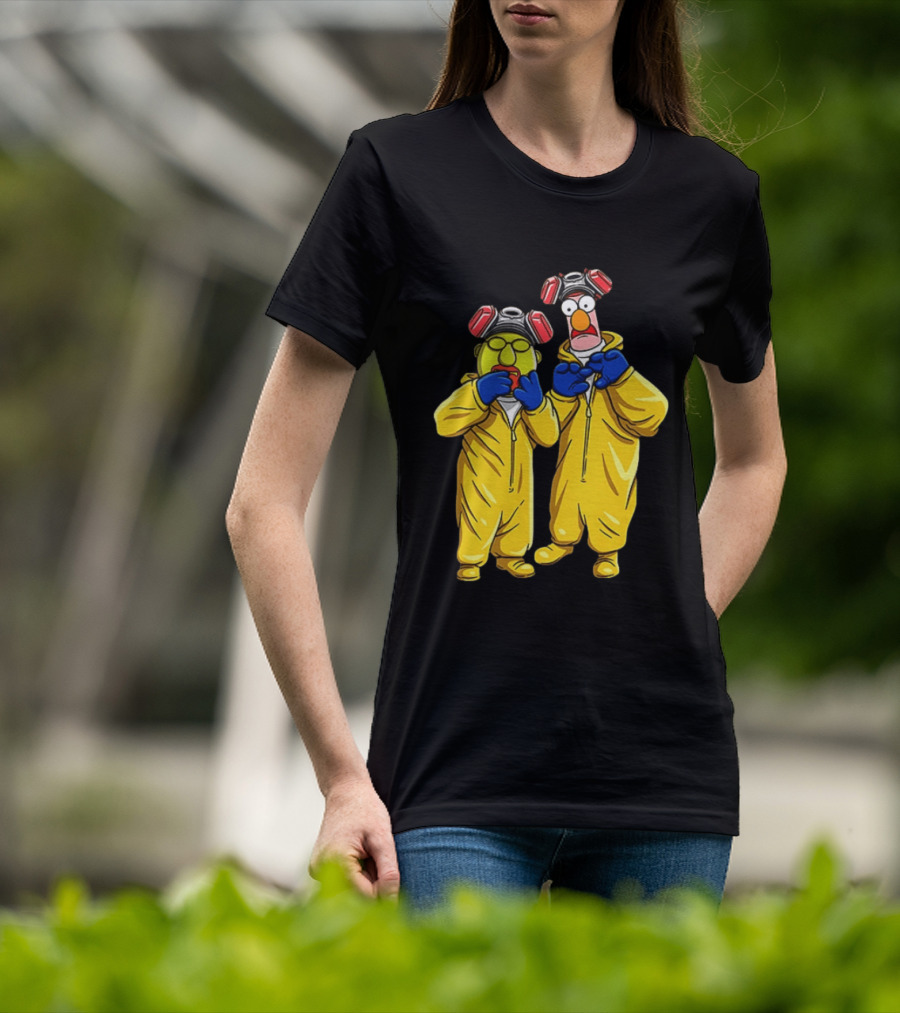 Dr Bunsen Honeydew Beaker Breaking Bad The Muppets Yellow Hazmat Suit T-Shirt