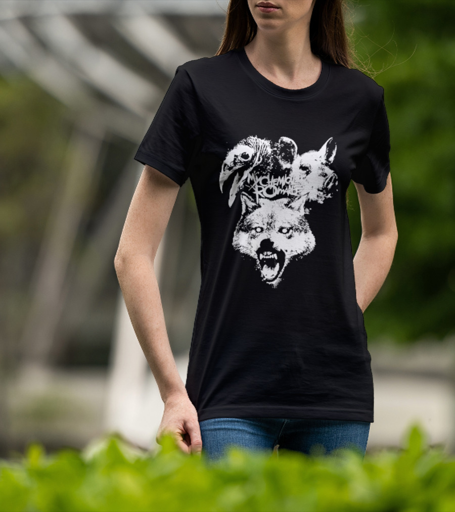 Washington DC 08.18.2026 My Chemical Romance Wolf And Birds T-Shirt