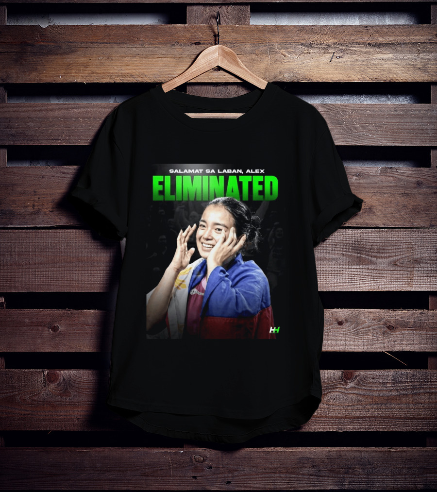 Salamat Sa Laban Alex Eala Eliminated T-Shirt