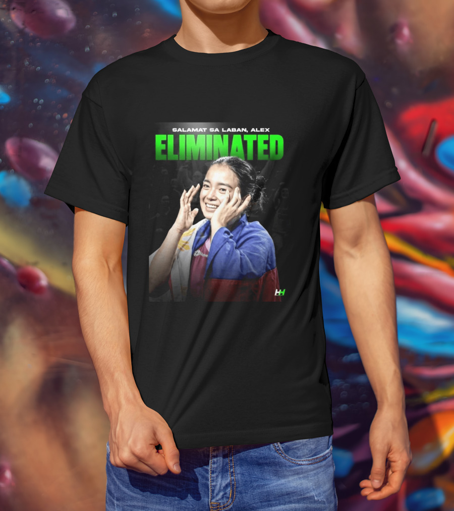 Salamat Sa Laban Alex Eala Eliminated T-Shirt