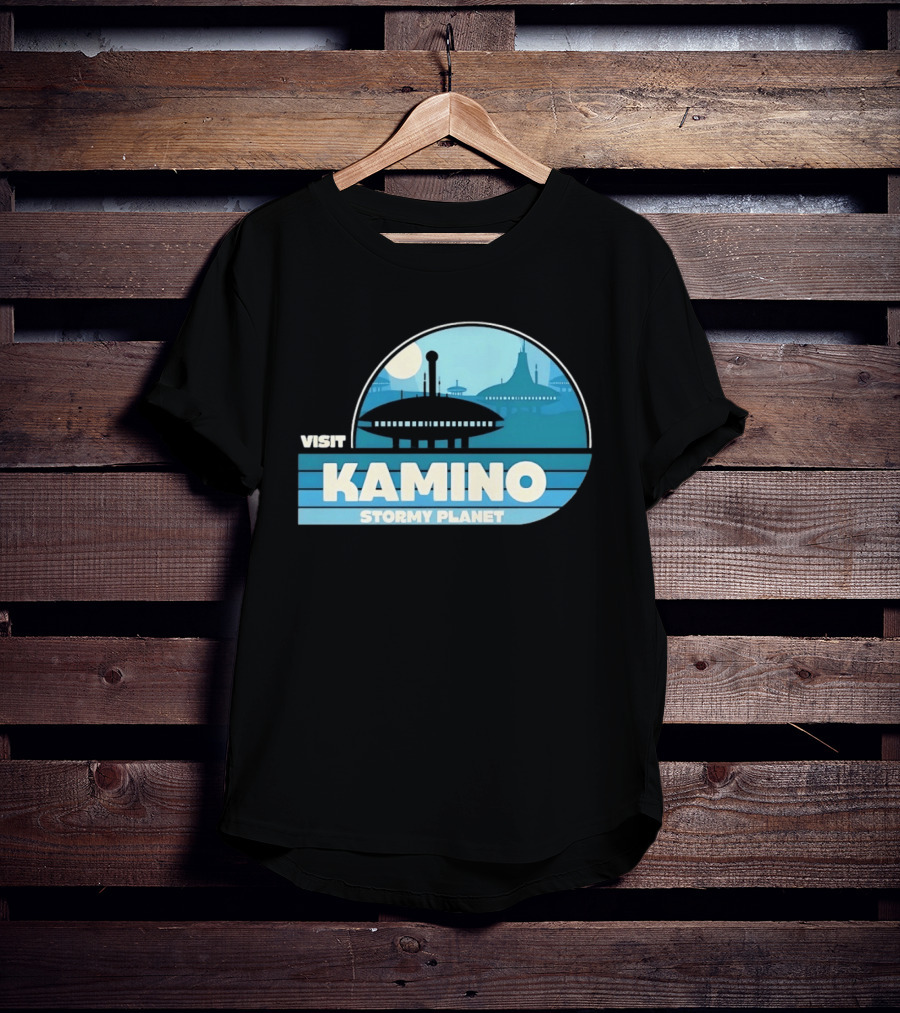 Visit Kamino Stormy Planet Star Wars Sci Fi T-Shirt