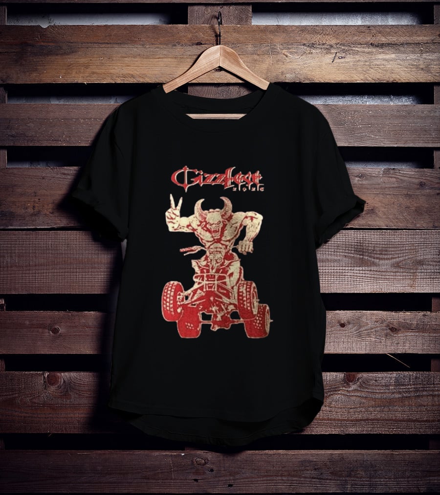 Gizzless Howling Horde Of Demons Quad Rider Demon T-Shirt