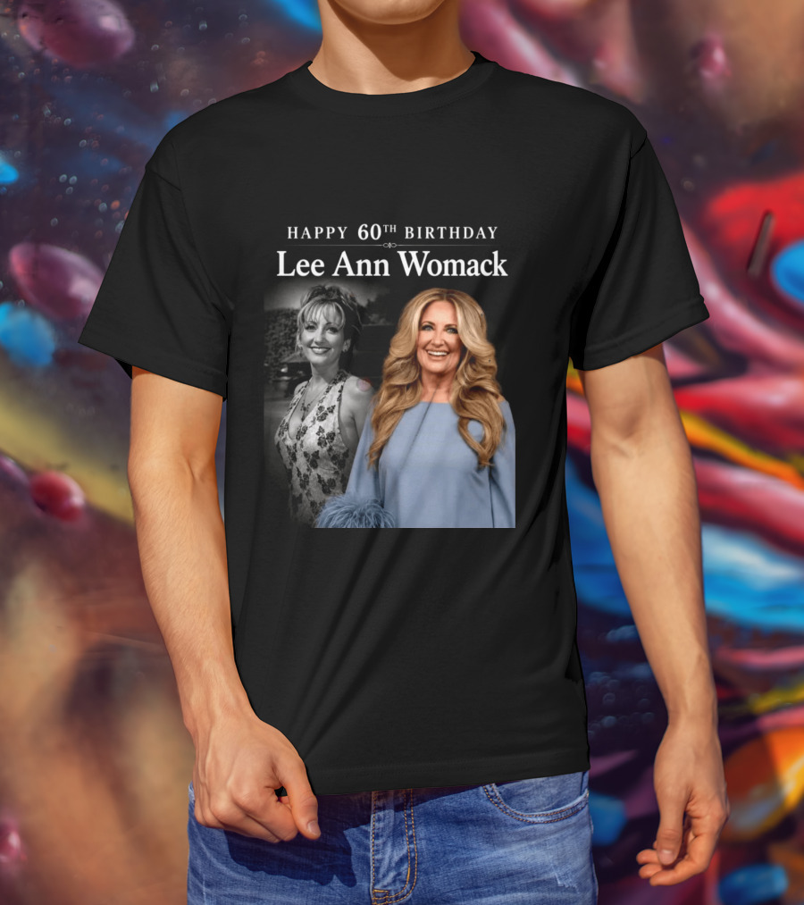 Happy 60th Birthday Lee Ann Womack Celebration T-Shirt