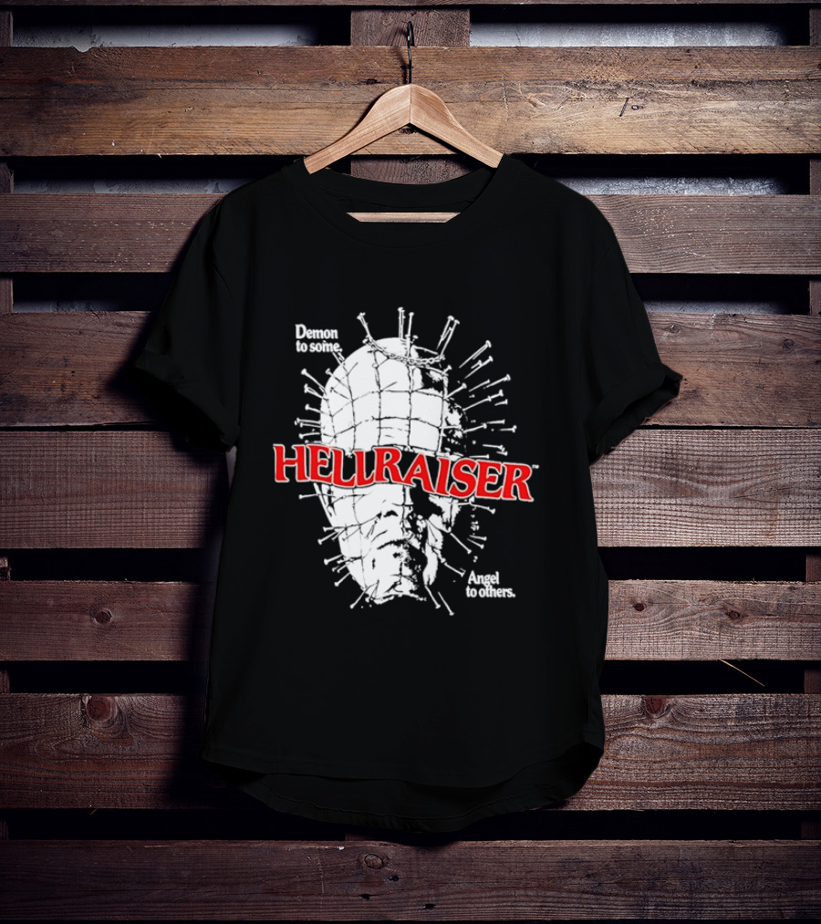 Hellraiser Pinhead Demon To Some Angel To Others T-Shirt