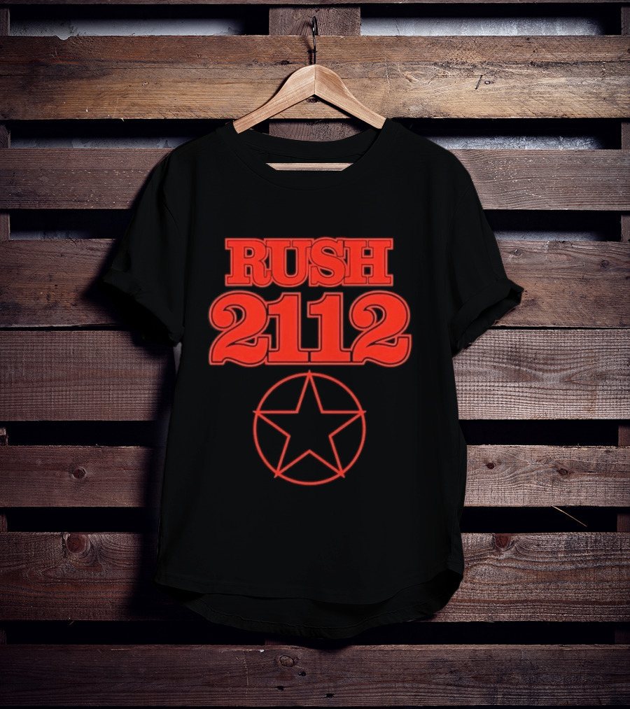 Rush 2112 Starman Iconic Progressive Rock T-Shirt