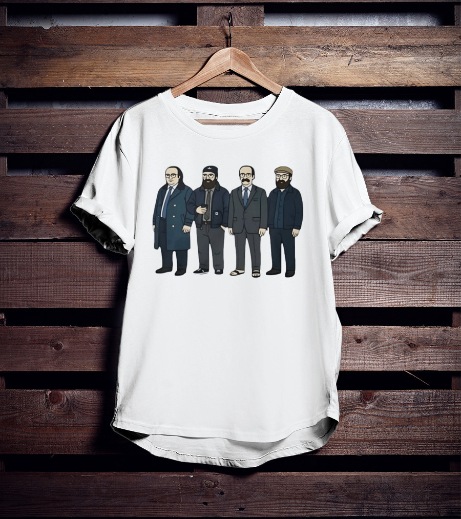 Danny DeVito Seth Rogen David Cross Zach Galifianakis Cartoon Characters T-Shirt
