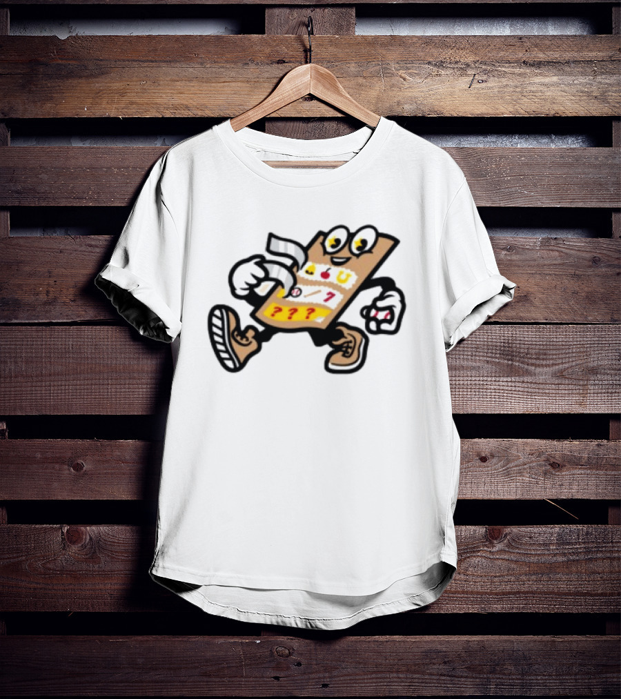 Dock Spiders Team Store Wisconsin Pull Tabs Mascot Fun T-Shirt