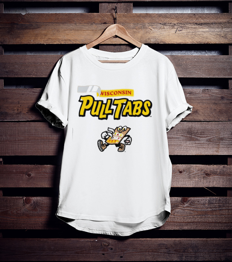 Wisconsin Pull Tabs Dock Spiders Team Store T-Shirt