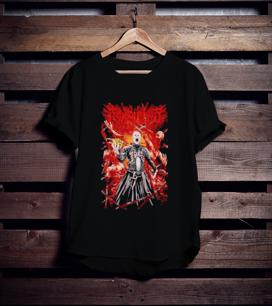 Terminalist Hellraiser Pinhead Horror Death Metal T-Shirt