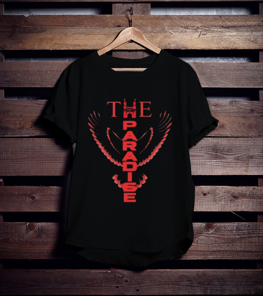 Paradise Eagle Wings In Vibrant Red Elegance T-Shirt