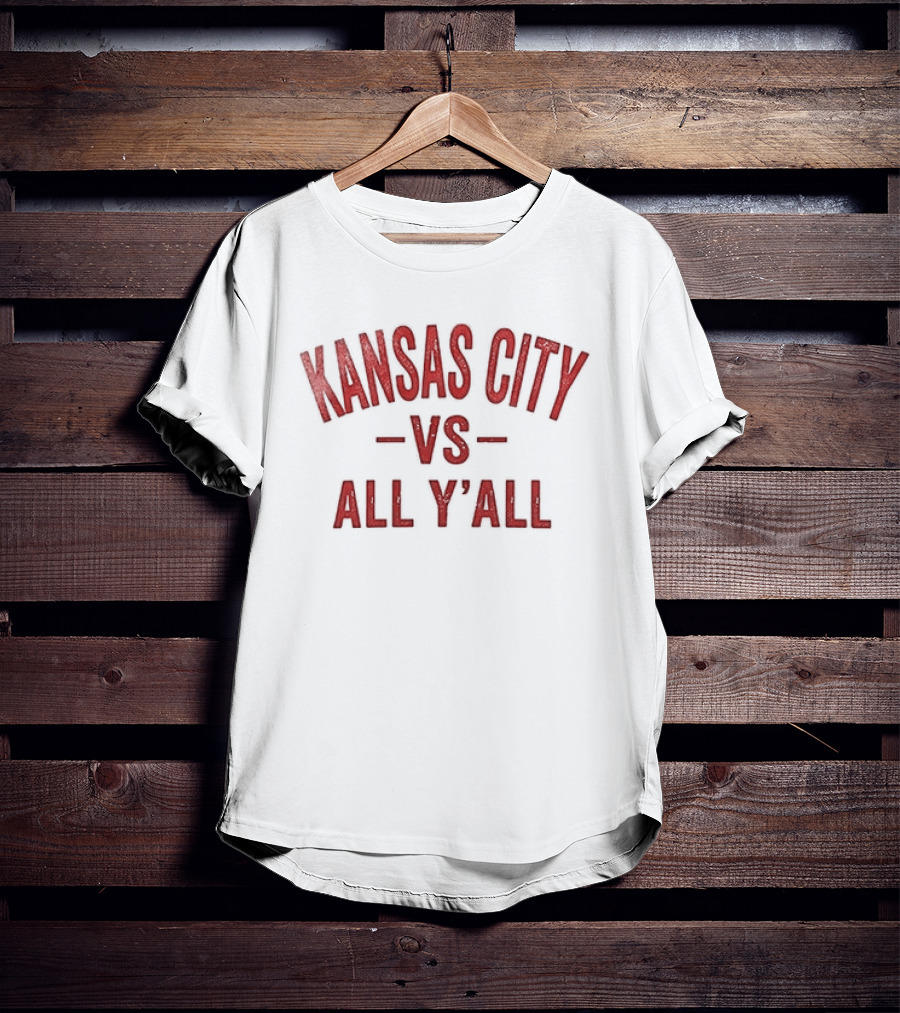 Kansas City Chiefs Vs All Y'all Patriot Day Flag T-Shirt