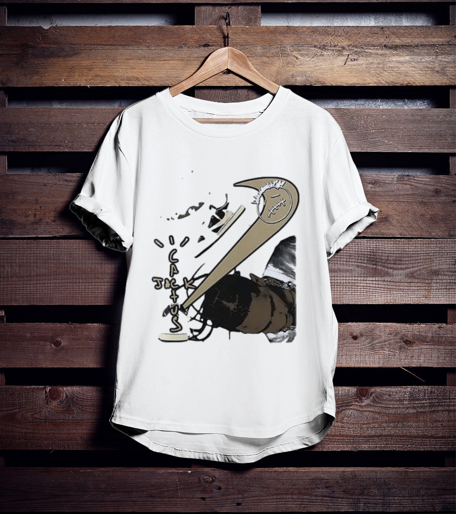 T Scott Utopia Cactus Jack Collaboration T-Shirt