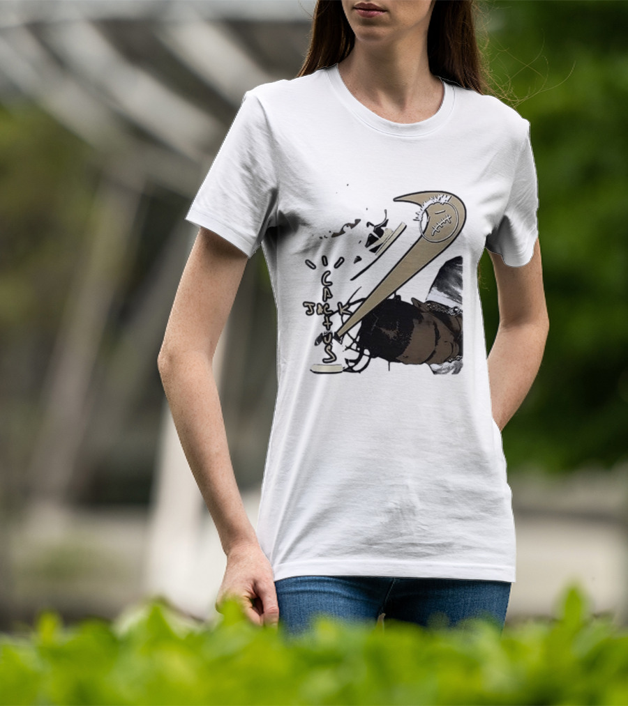 T Scott Utopia Cactus Jack Collaboration T-Shirt