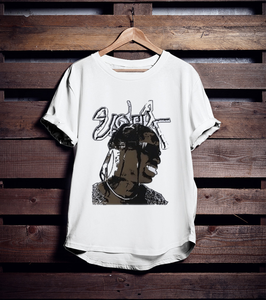 T Scott Utopia Cactus Jack Smiling T-Shirt