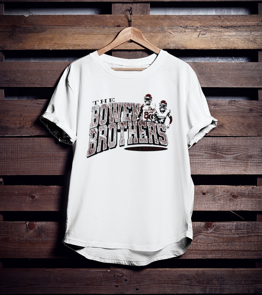 The Bowen Brothers Eli & Peyton Oklahoma Sooners Football Players T-Shirt