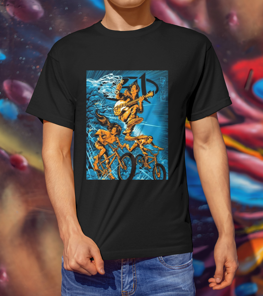 311 Chula Vista CA 2026 August 19 Gig North Island Credit Union Amphitheatre Bike T-Shirt