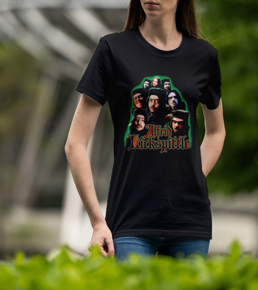 Alfrid Lickspittle Middle Earth The Hobbit Character Montage T-Shirt