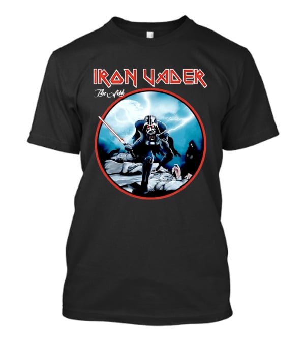 Iron Vader The Sith Star Wars Heavy Metal Darth Vader Comic T-Shirt