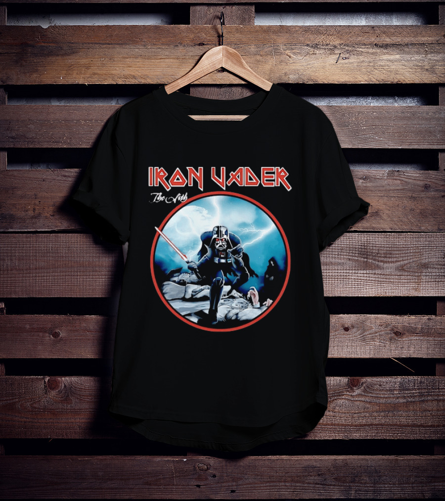 Iron Vader The Sith Star Wars Heavy Metal Darth Vader Comic T-Shirt