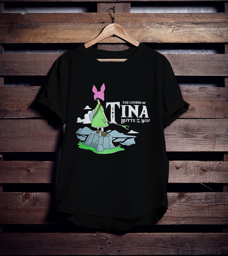 The Legend Of Tina Butts Of The Wild Adventure T-Shirt