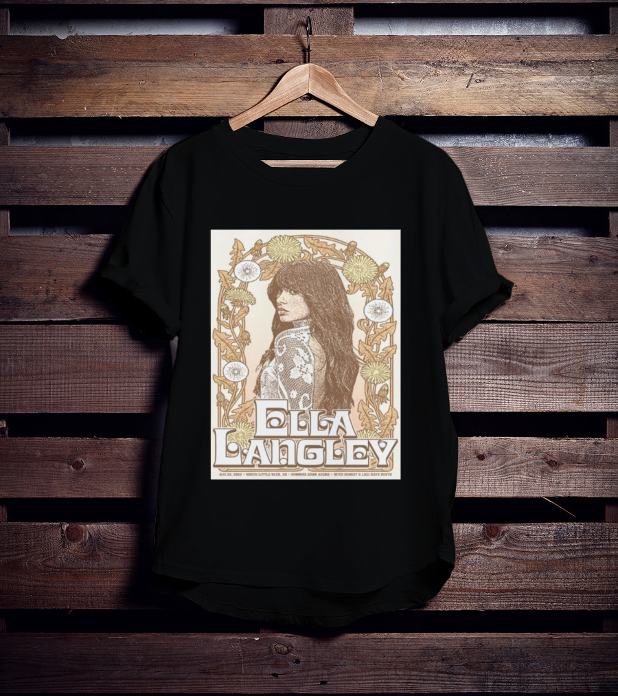 Ella Langley North Little Rock AR 2026 Simmons Bank Arena August 22 Event With Special Guest Laci Kaye Booth T-Shirt