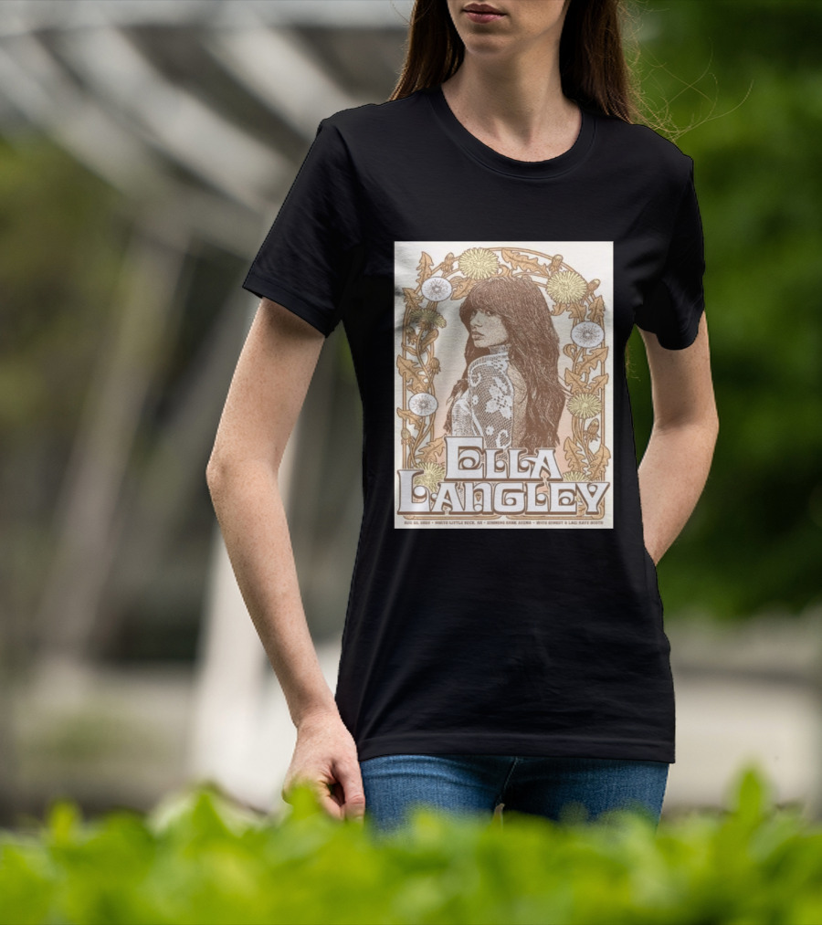 Ella Langley North Little Rock AR 2026 Simmons Bank Arena August 22 Event With Special Guest Laci Kaye Booth T-Shirt