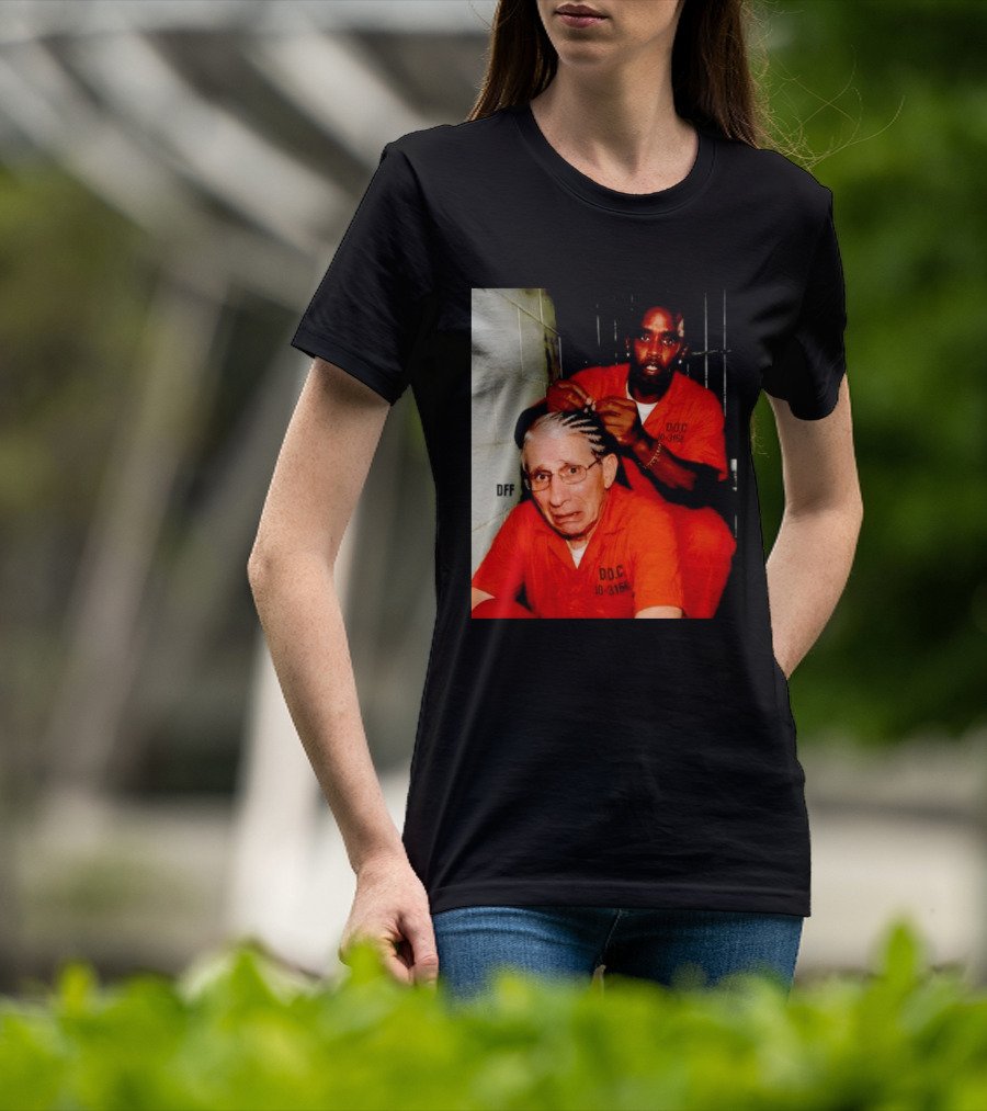 Sean Diddy Combs Braiding Anthony Fauci Hair D.O.C Meme T-Shirt