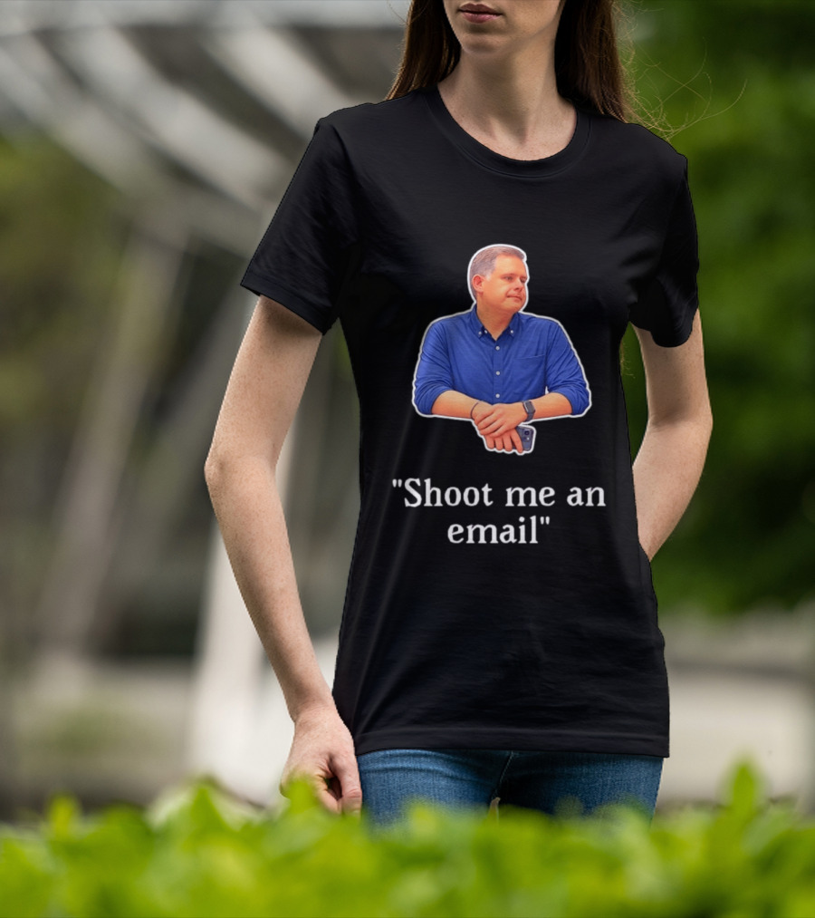 Shoot Me An Email Casual Corporate Office Humor T-Shirt