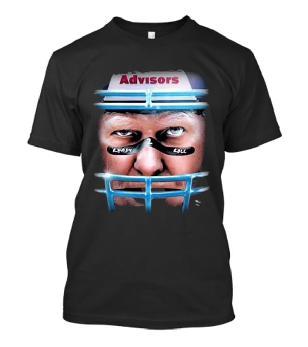 Advisors Stu Helmet Ready 2 Roll Football T-Shirt