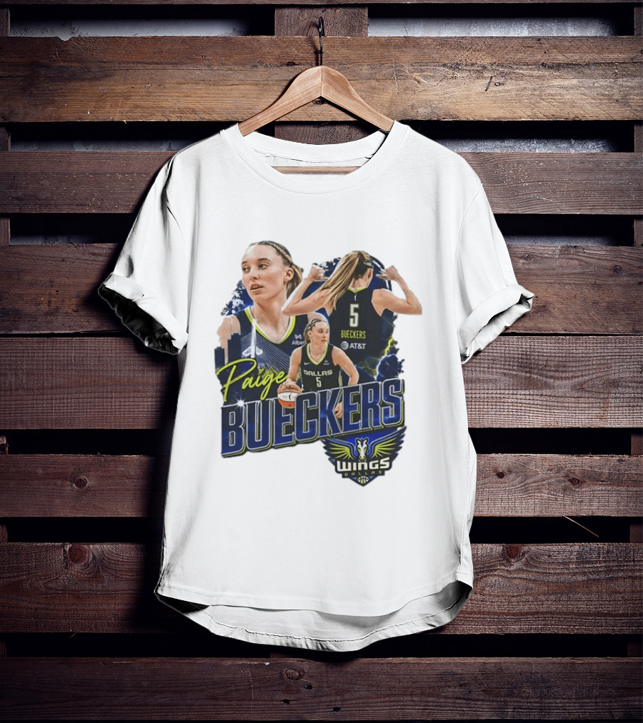 Paige Bueckers Dallas Wings 5 WNBA Basketball Wings Orders T-Shirt