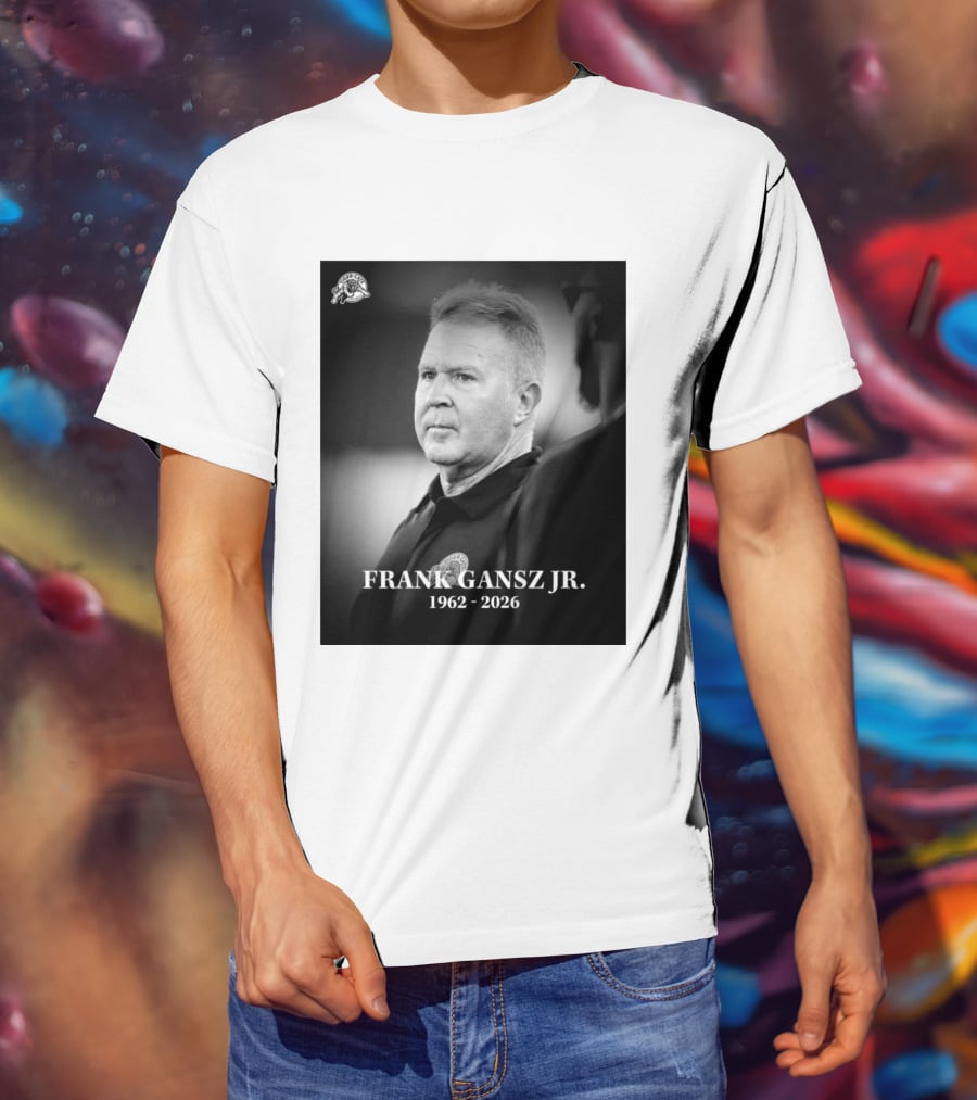 Frank Gansz Jr. 1962 2026 Hamilton Tiger Cats Football T-Shirt