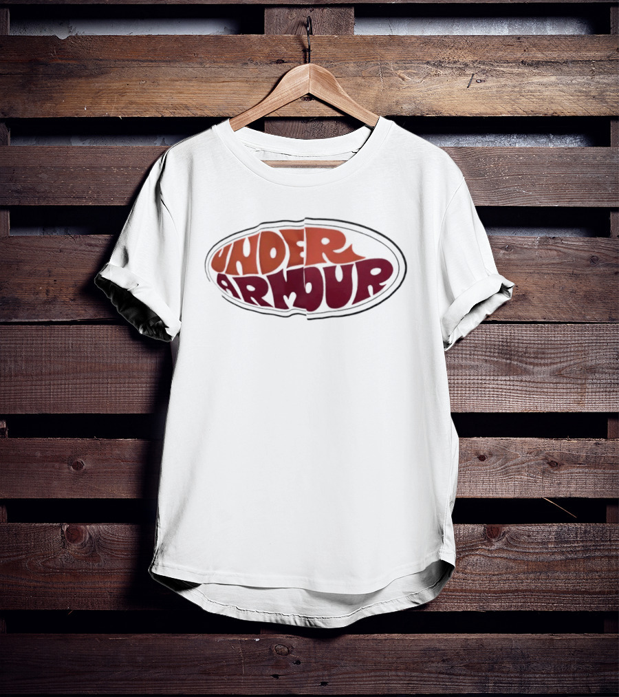 Under Armour Athletic Wear Sportswear Bold Oval Lettering T-Shirt